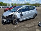 2016 Honda Fit Lx Silver vin: JHMGK5H56GS015086