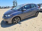 2016 Honda Fit Ex Gray vin: JHMGK5H75GX039352