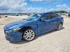 2017 Mazda 3 Grand Touring Blue vin: JM1BN1W35H1100554