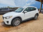 2016 Mazda Cx-5 Sport White vin: JM3KE2BY4G0775718