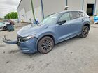 2021 Mazda Cx-5 Touring Gray vin: JM3KFACM7M0345700
