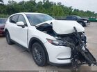 2020 Mazda Cx-5 Touring White vin: JM3KFACM9L0723515