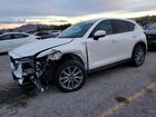 2021 Mazda Cx-5 Grand Touring White vin: JM3KFADM5M1329052