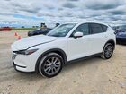 2021 Mazda Cx-5 Grand Touring White vin: JM3KFADM6M0311049