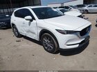 2020 Mazda Cx-5 Grand Touring White vin: JM3KFADMXL0844343