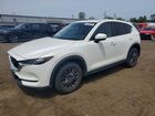 2020 Mazda Cx-5 Touring White vin: JM3KFBCM9L1818785