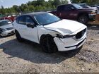 2021 Mazda Cx-5 Grand Touring White vin: JM3KFBDM8M1358180