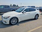 2017 Infiniti Q50 3.0t Premium White vin: JN1EV7AP1HM743320
