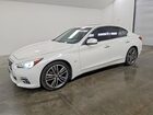 2016 Infiniti Q50 3.0t Premium White vin: JN1EV7AP5GM306516