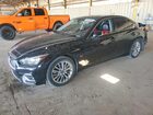 2019 Infiniti Q50 3.0t Luxe Black vin: JN1EV7AP6KM515868