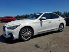 2020 Infiniti Q50 3.0t Luxe White vin: JN1EV7AP9LM206736