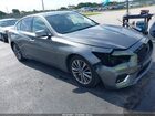 2018 Infiniti Q50 3.0t Luxe Gray vin: JN1EV7AR3JM440983
