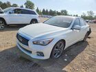 2017 Infiniti Q50 3.0t Premium White vin: JN1EV7ARXHM835673