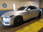 2018 Infiniti Q60 3.0t Luxe Silver vin: JN1EV7EK3JM341710