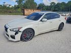 2017 Infiniti Q50 Red Sport 400 White vin: JN1FV7AR7HM870756