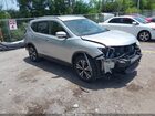 2019 Nissan Rogue Sv Silver vin: JN8AT2MT6KW259141