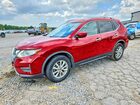 2017 Nissan Rogue Sv Red vin: JN8AT2MV7HW269543