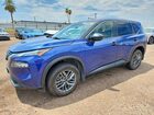 2021 Nissan Rogue S Blue vin: JN8AT3AB4MW223646