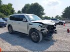 2018 Nissan Armada Platinum Белый vin: JN8AY2NF4J9331901