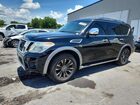 2017 Nissan Armada Platinum Черный vin: JN8AY2NF6H9303611