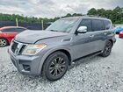 2017 Nissan Armada Platinum Серый vin: JN8AY2NFXH9301635