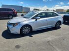 2021 Toyota Corolla Le Silver vin: JTDEAMDE0MJ034505