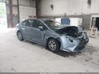 2022 Toyota Corolla Hybrid Le Gray vin: JTDEAMDE0NJ045425