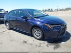 2021 Toyota Corolla Hybrid Le Dark Blue vin: JTDEAMDE2MJ032447