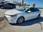 2022 Toyota Corolla Le White vin: JTDEAMDE7N3000809