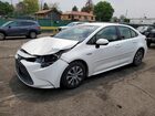 2021 Toyota Corolla Le White vin: JTDEAMDEXMJ011037