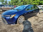 2021 Toyota Corolla Le Blue vin: JTDEAMDEXMJ021728