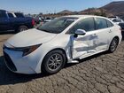 2022 Toyota Corolla Le White vin: JTDEAMDEXN3009570