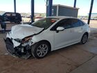 2022 Toyota Corolla Le White vin: JTDEPMAE0N3025750