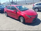 2021 Toyota Corolla Le Red vin: JTDEPMAE1MJ176039