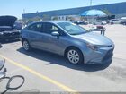 2022 Toyota Corolla Le Blue vin: JTDEPMAE2NJ207607