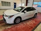 2021 Toyota Corolla Le White vin: JTDEPMAE3MJ175586