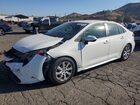 2022 Toyota Corolla Le White vin: JTDEPMAE5N3030068