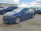 2021 Toyota Corolla Le Blue vin: JTDEPMAE8MJ141613