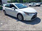 2022 Toyota Corolla Le Белый vin: JTDEPMAE9N3016366