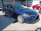 2021 Toyota Corolla Le Blue vin: JTDEPMAEXMJ186973