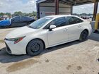 2020 Toyota Corolla Le White vin: JTDEPRAE0LJ009585