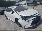 2020 Toyota Corolla Le White vin: JTDEPRAE1LJ009093