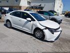 2020 Toyota Corolla Le White vin: JTDEPRAE4LJ046767
