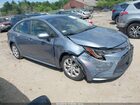 2020 Toyota Corolla Le Light Blue vin: JTDEPRAEXLJ070040