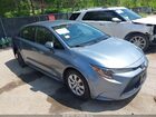 2020 Toyota Corolla Le Blue vin: JTDEPRAEXLJ094337
