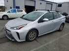 2021 Toyota Prius Le Серебряный vin: JTDKAMFU8M3143810