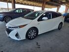 2020 Toyota Prius Prime Xle White vin: JTDKARFP4L3137539