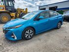 2018 Toyota Prius Prime Advanced Blue vin: JTDKARFPXJ3073763