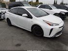 2019 Toyota Prius Le White vin: JTDKARFU2K3075644