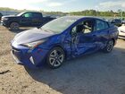 2017 Toyota Prius Three Touring Blue vin: JTDKARFUXH3530250